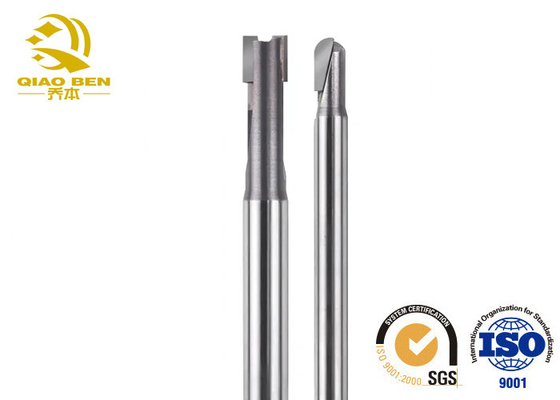 Diamond 2 Flutes Milling Cutter PCD End Mill For Graphite Aluminum Carbon Fiber
