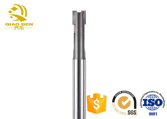 Diamond 2 Flutes Milling Cutter PCD End Mill For Graphite Aluminum Carbon Fiber