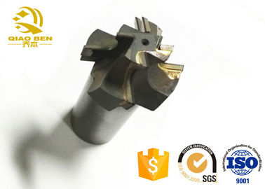 Three Edge Contour Milling Polycrystaline Diamond Cutting Tools High Speed 3 Flutes