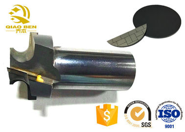 Three Edge Contour Milling Polycrystaline Diamond Cutting Tools High Speed 3 Flutes