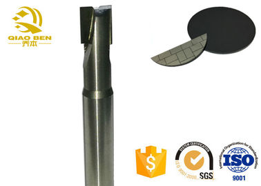 PCD Artificial Polycrystalline Diamond Cutting Double Edge Milling Cutter Ultra Precision