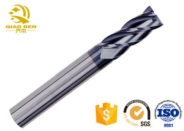 2 / 4 Flute CNC End Mill Cutter HRC45 HRC50 HRC55 HRC63 Tungsten Solid Carbide